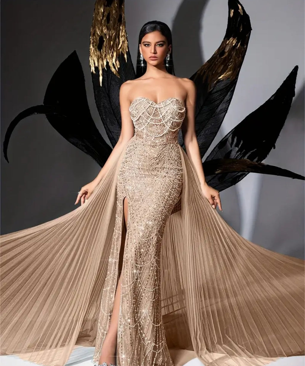 Elegante Abito da Sirena