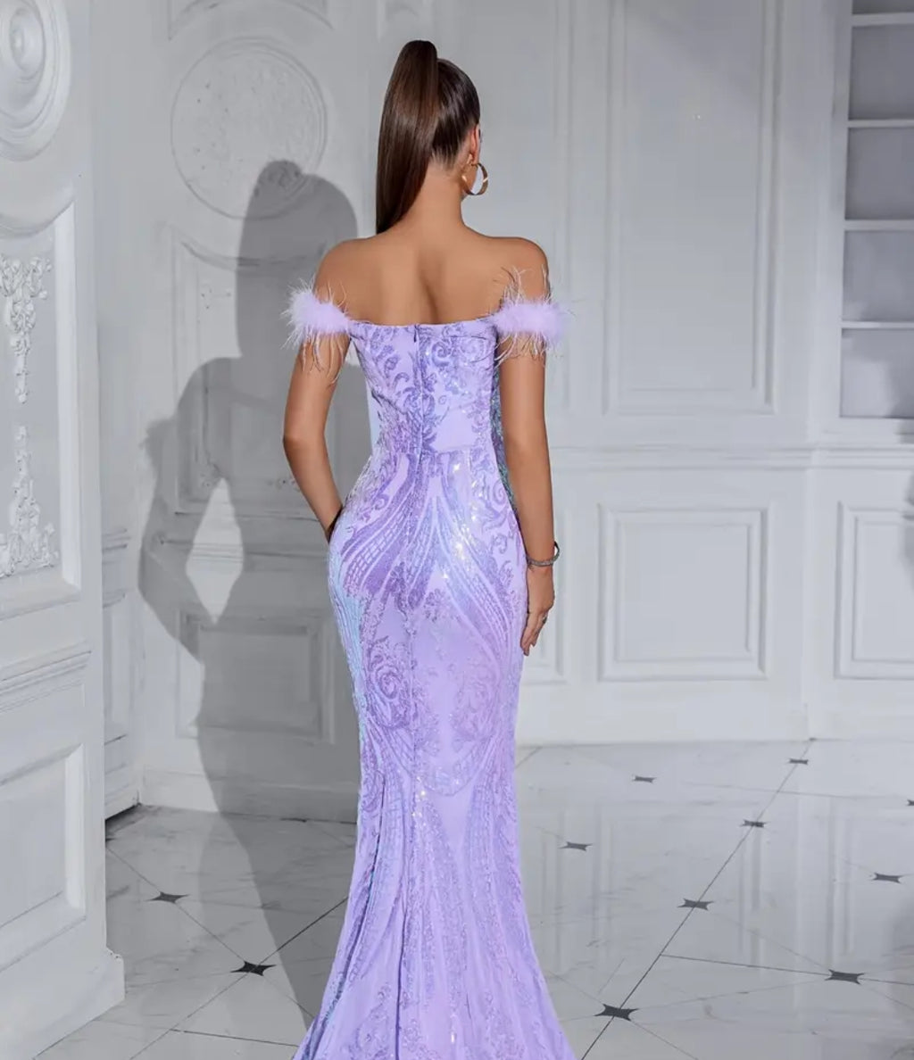 Elegante abito  a spalline